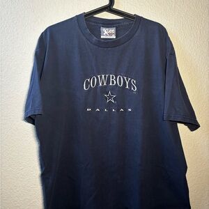90s Dallas Cowboys Lee Sport navy tee 
Rare vintage Lee Sport 1990s tee
XL